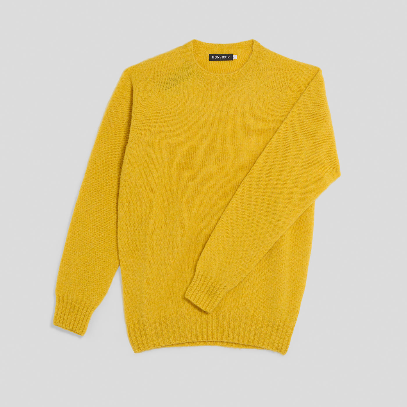 Girocollo raglan brushed shetland sunshine Monsieur