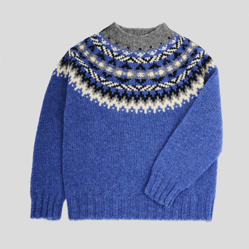 Girocollo raglan shetland Nordico London Plane Monsieur