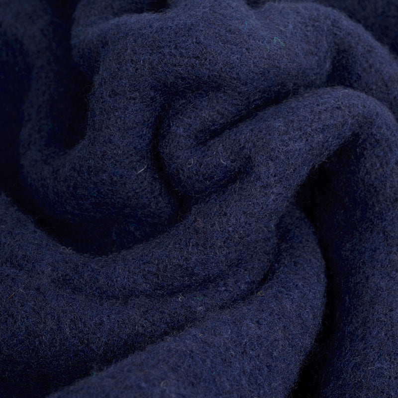 Collo alto raglan brushed shetland New Navy Monsieur