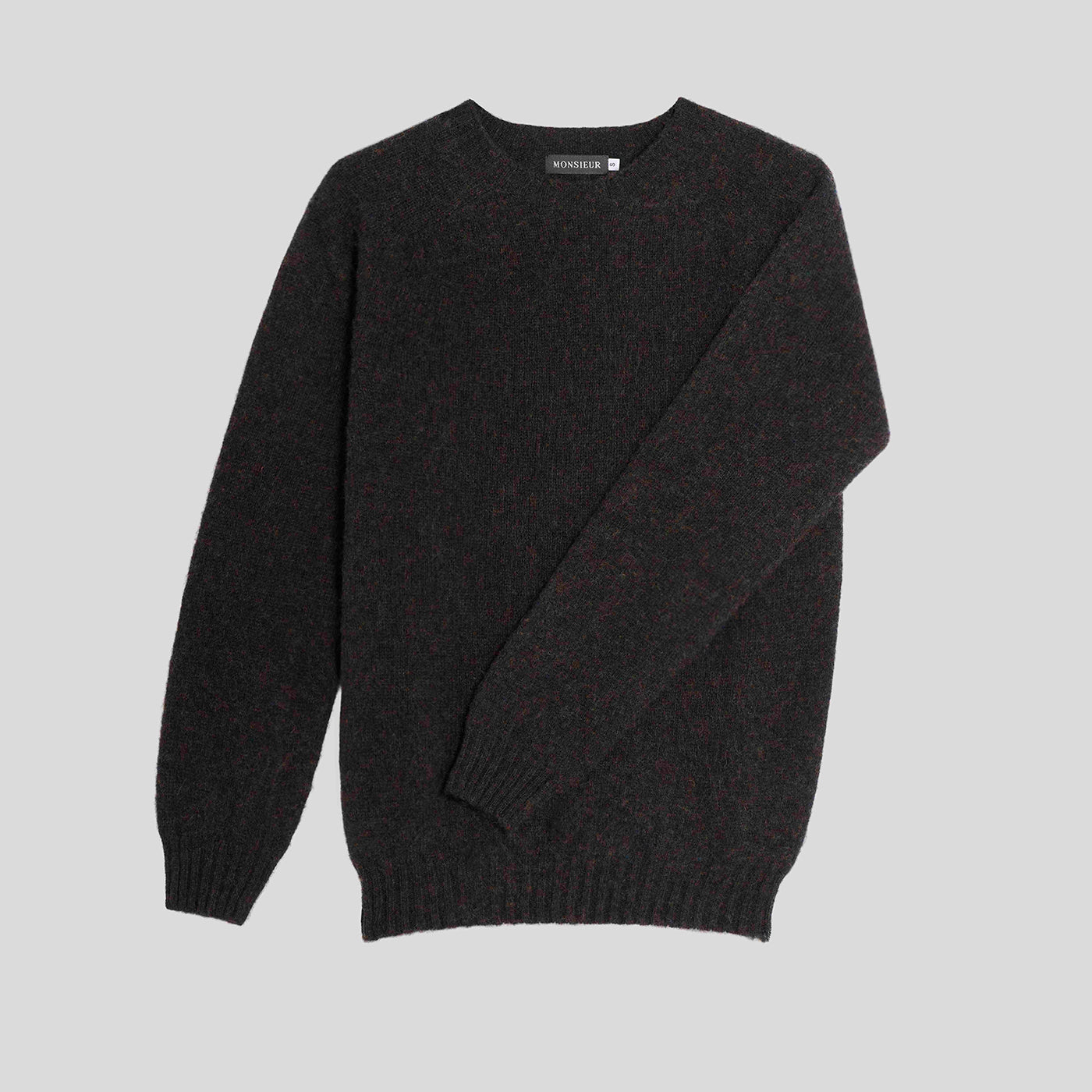 Girocollo raglan brushed shetland volcano Monsieur