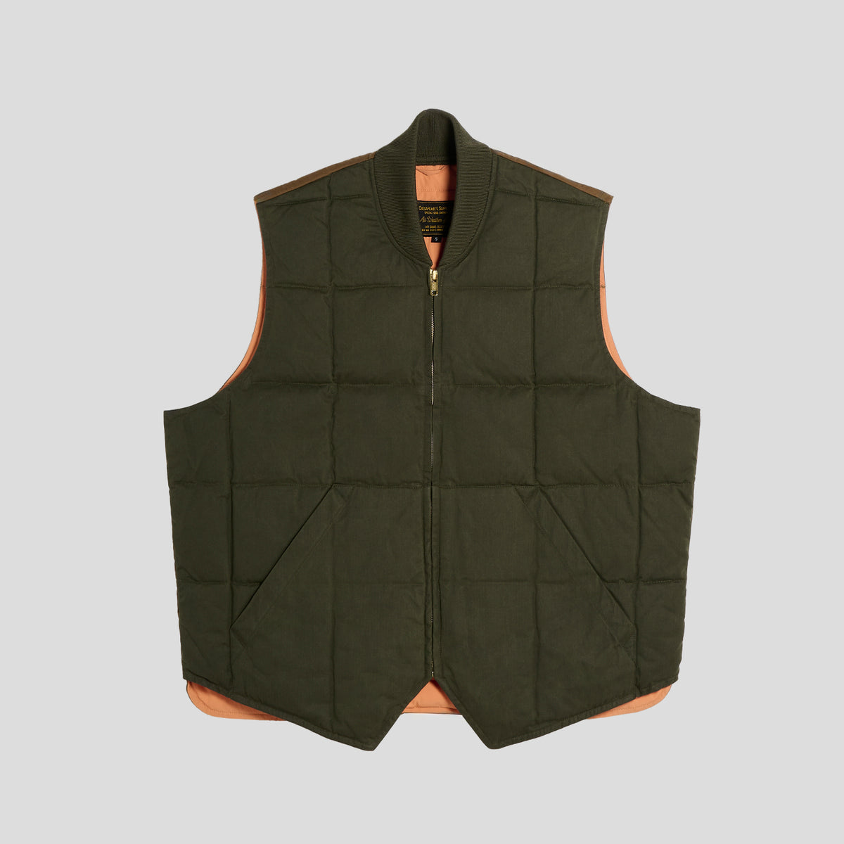 Gilet trapuntato Seattle waxed colorblock Chesapeake's