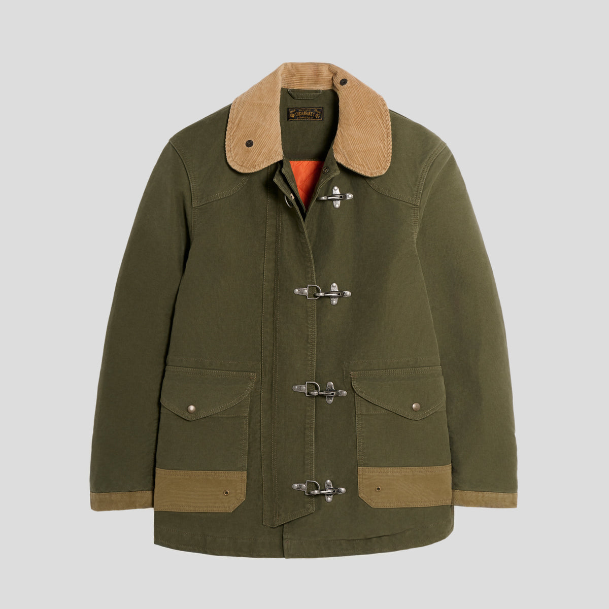 Giacca Fireman jungle cloth Bedford Military Green Chesapeake's