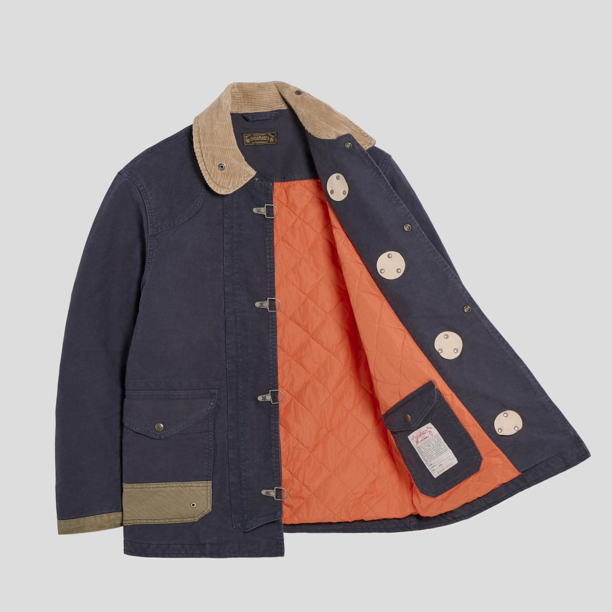 Giacca Fireman jungle cloth Bedford Navy Blue Chesapeake's