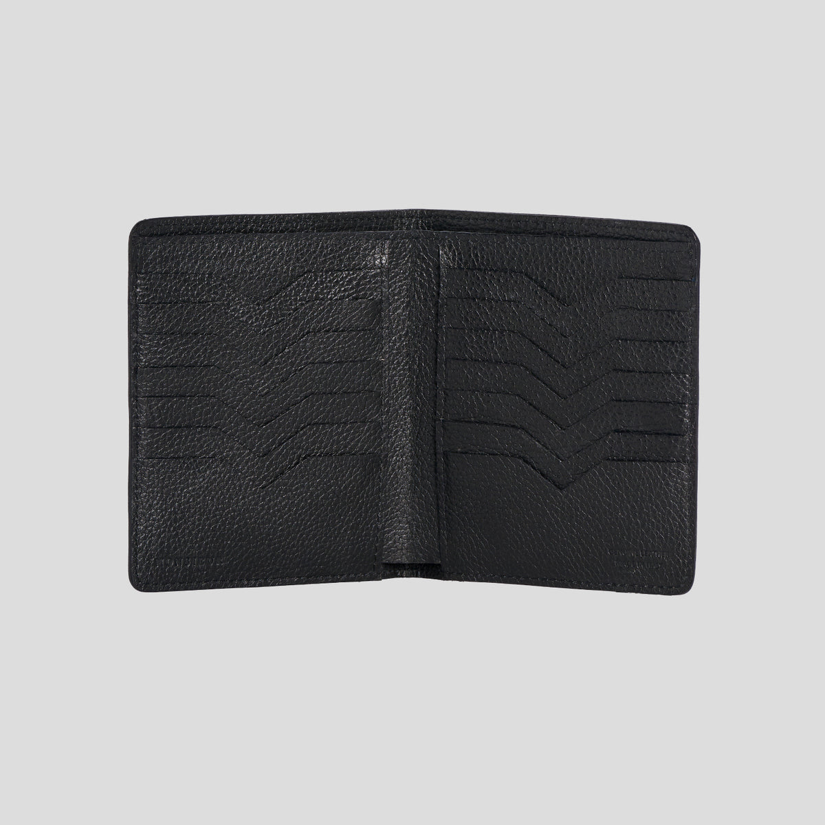 Portafoglio multi carte pelle nero Monsieur