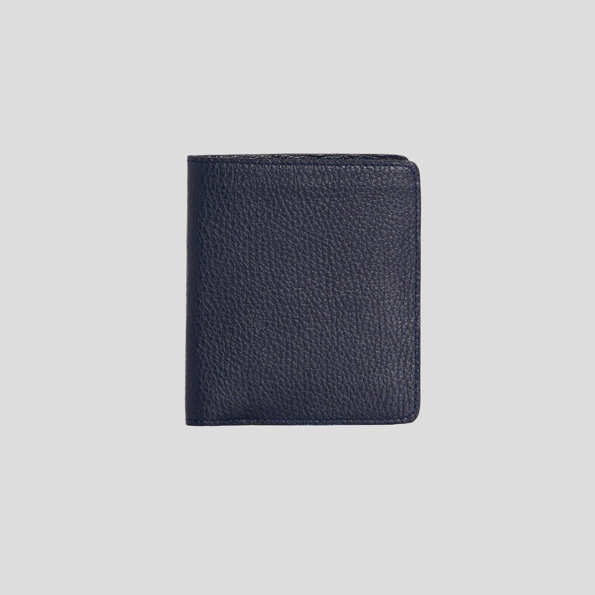 Portafoglio multi carte pelle navy Monsieur