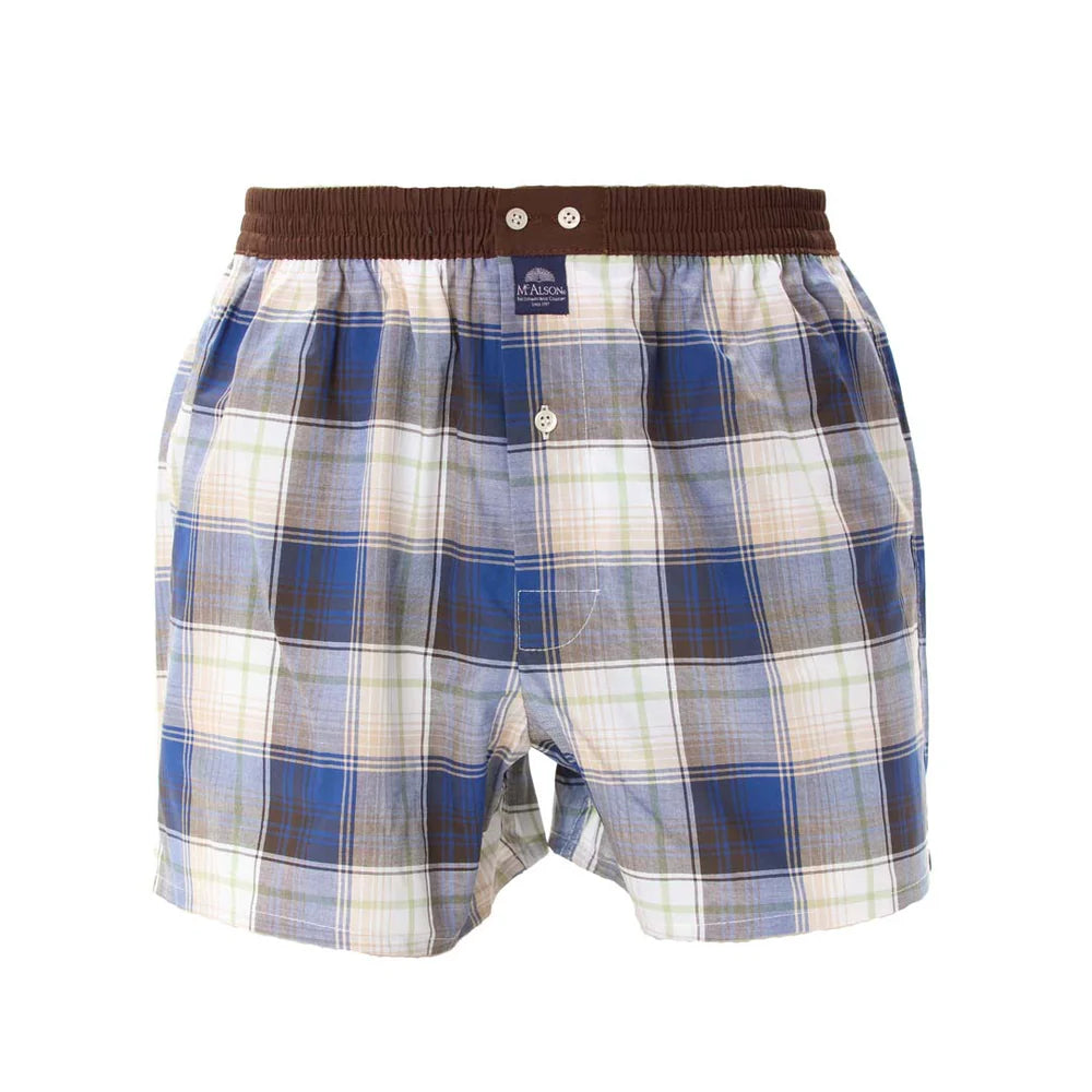 Boxer madras navy moro McAlson