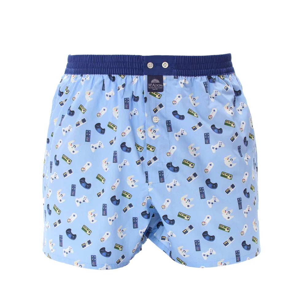 Boxer gaming console light blue McAlson