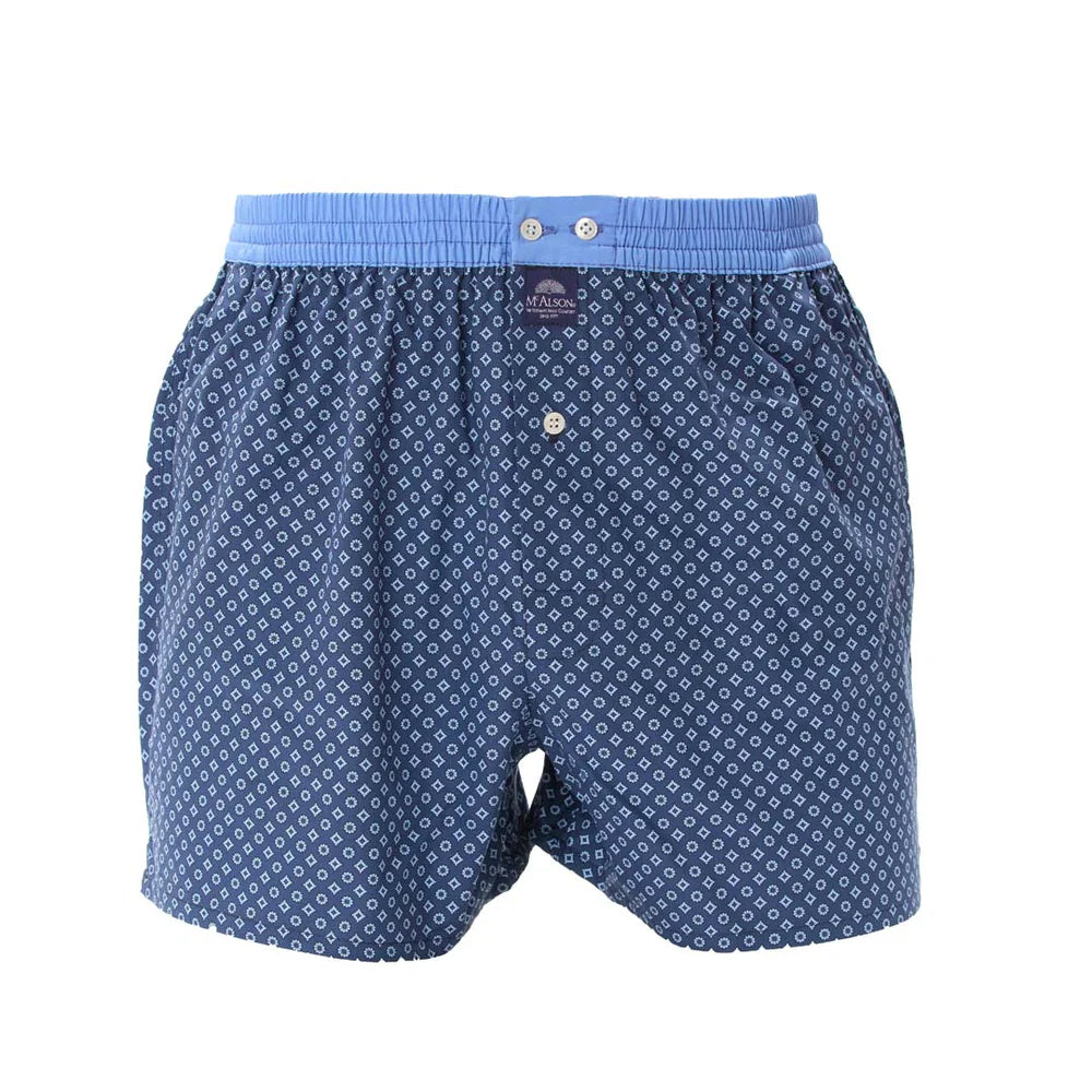 Boxer fantasia cravatta navy McAlson
