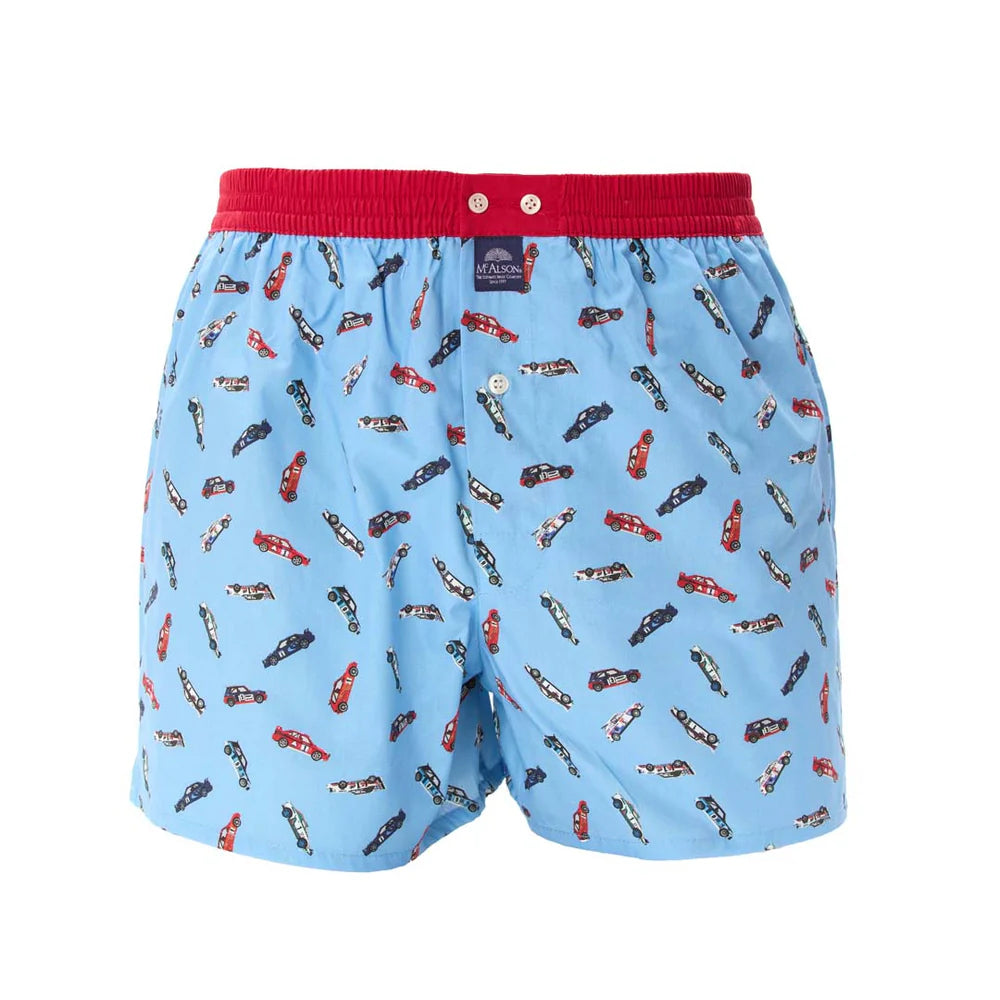 Boxer racecar light blue McAlson