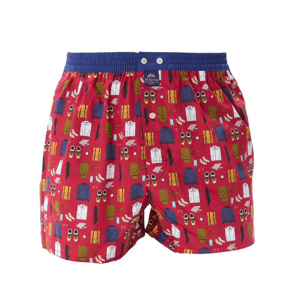 Boxer modern man essential burgundy McAlson