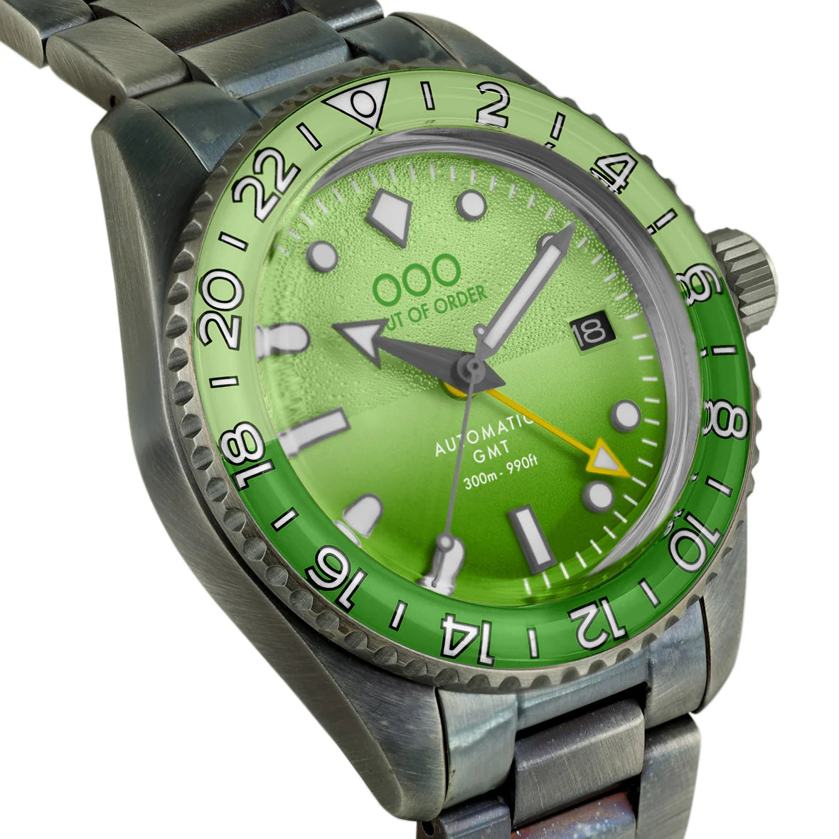 Midori Automatic GMT Ultra Distressed OUT OF ORDER
