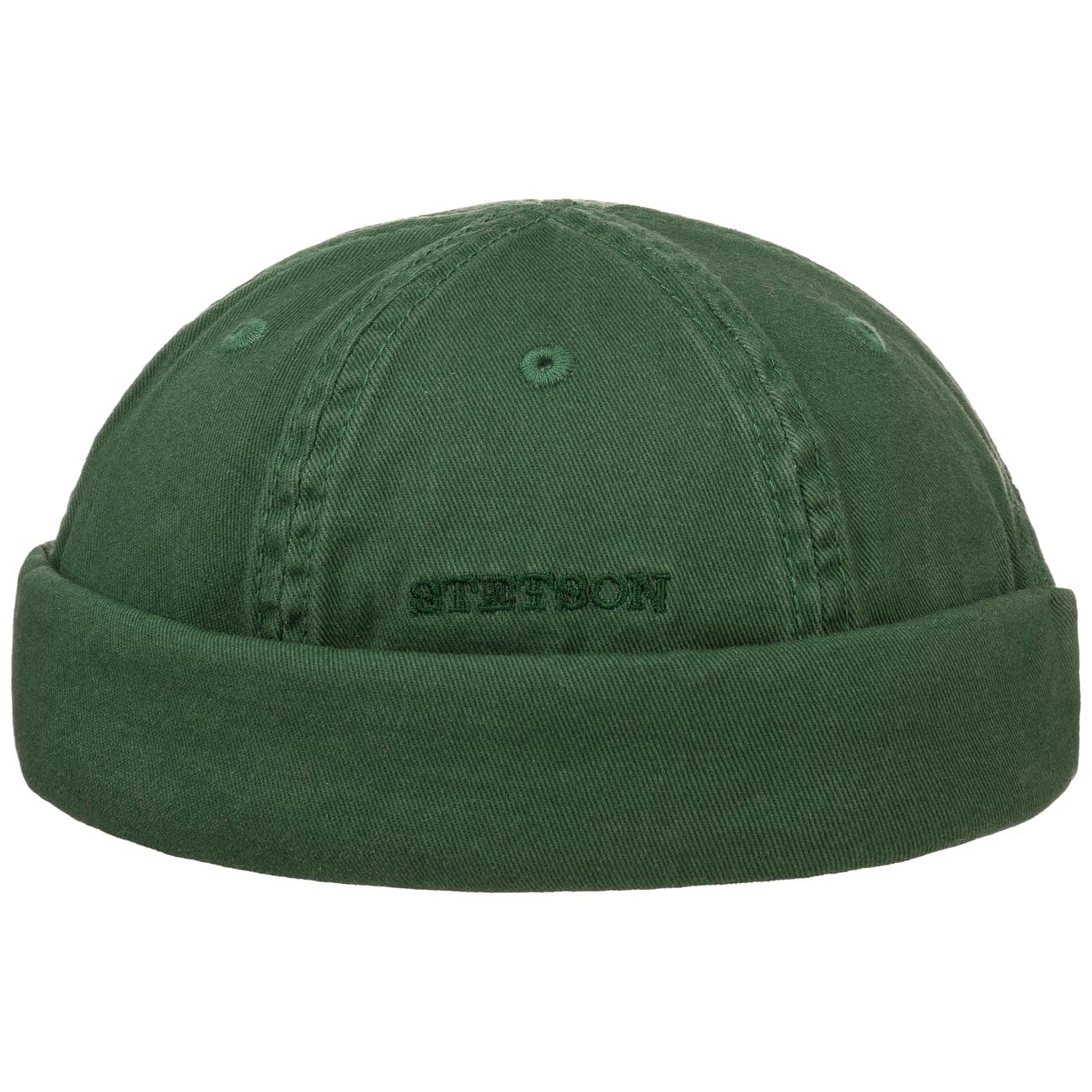 Calotta Docker cotone verde Stetson