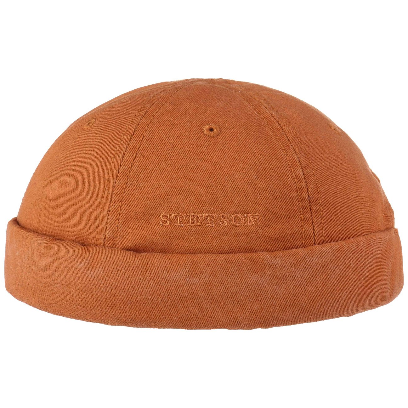 Calotta Docker cotone ruggine Stetson
