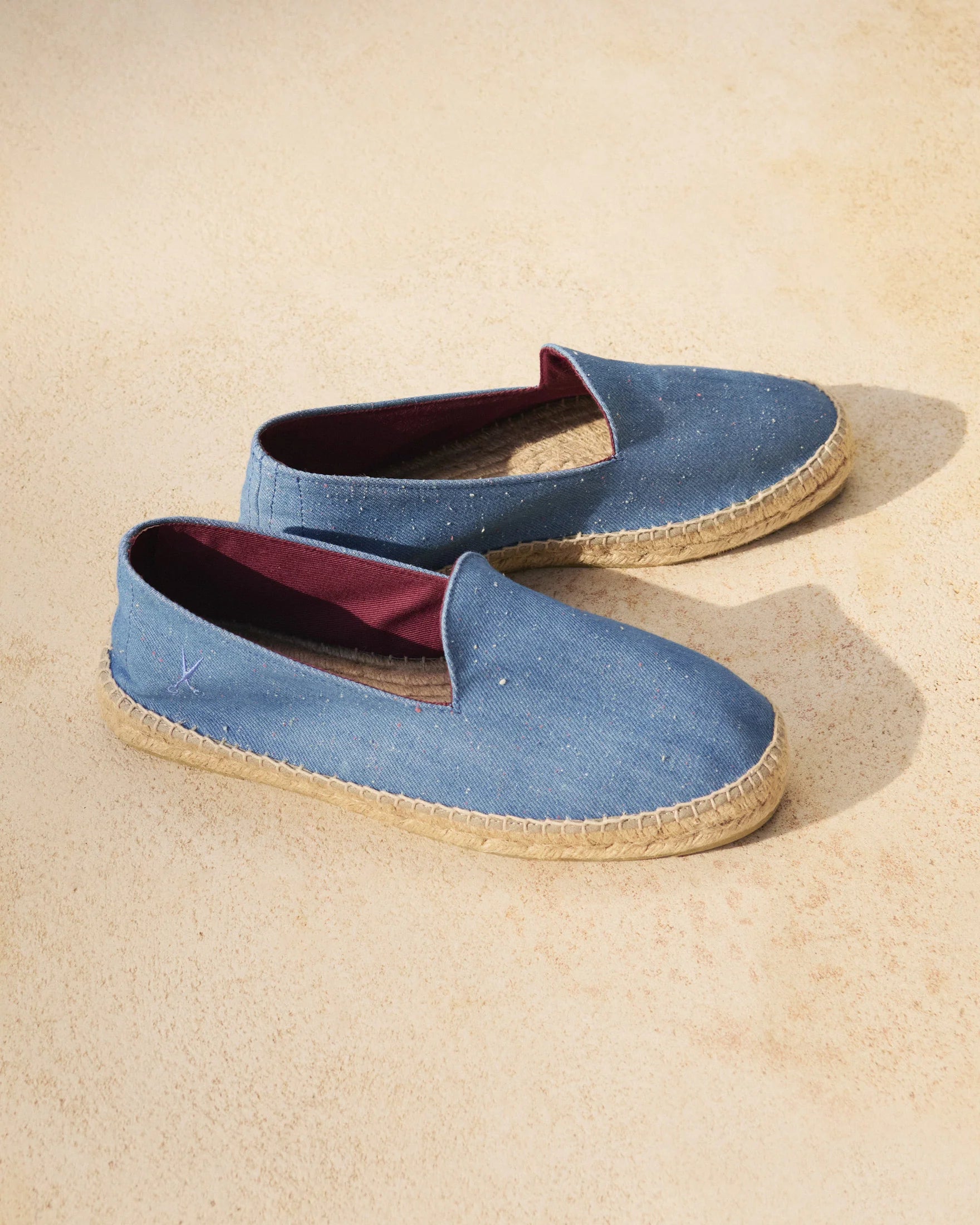 Espadrillas Tangana denim Luca Rubinacci x Manebì