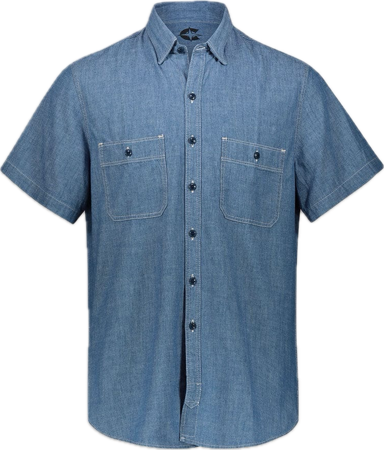 Camicia chambray manica corta Chesapeake's