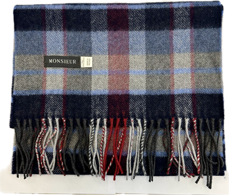 Bretelle tinta unita viola Monsieur