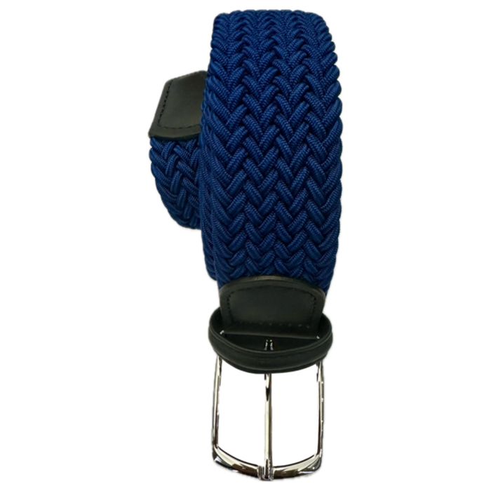 Cintura elasticizzata blu royal rifinita blu Monsieur