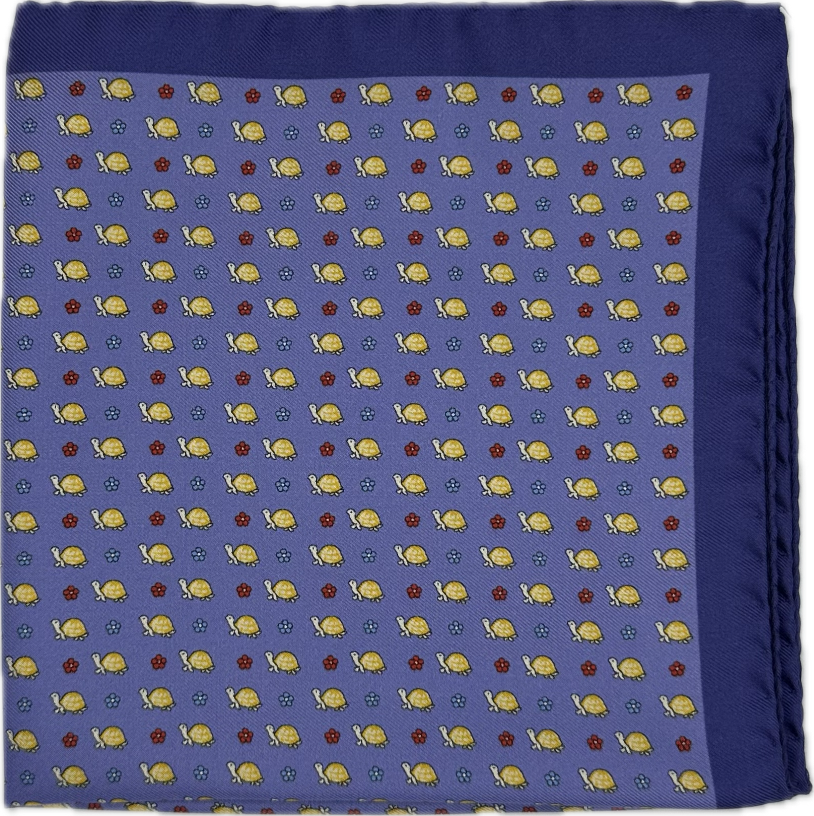 Pocket square tartarughine viola Fefè