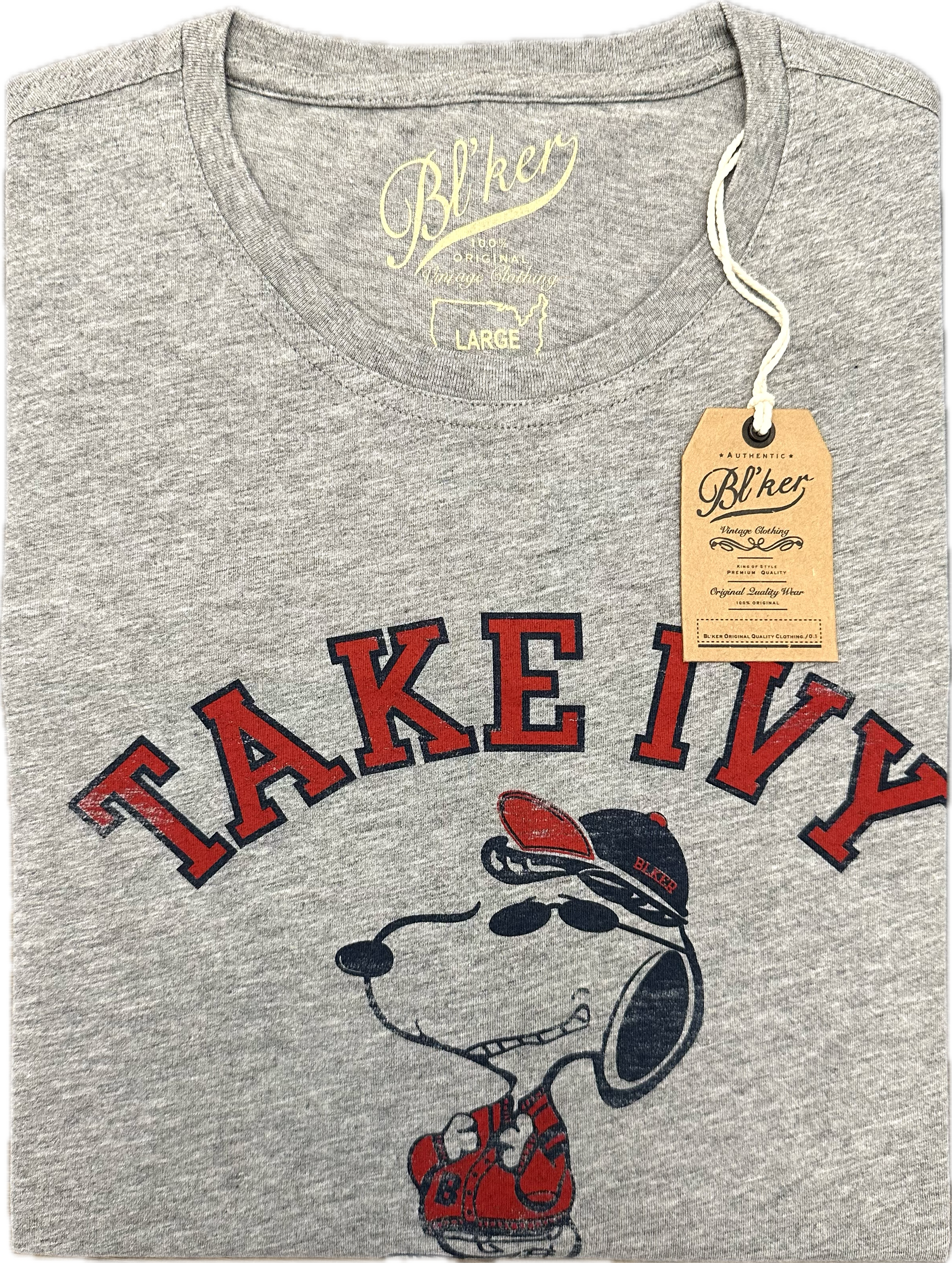 T-shirt cotone "Take Ivy" BL'KER