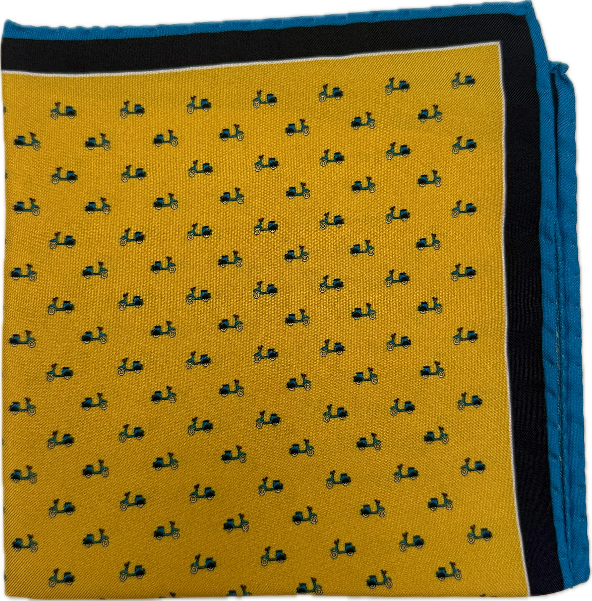 Pocket square vespa special giallo Fefè