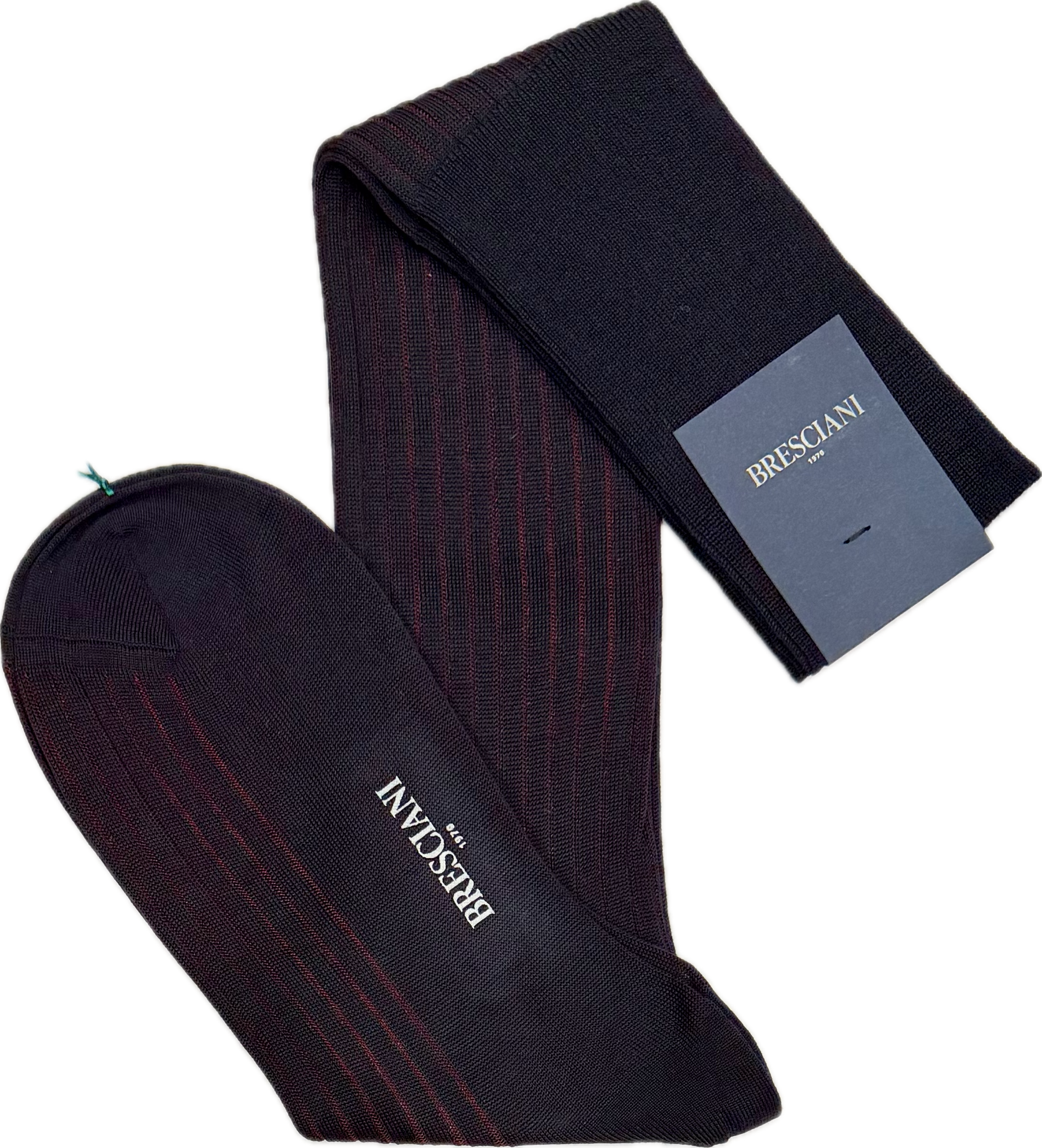 Calze lana vanisè blu amarena Bresciani