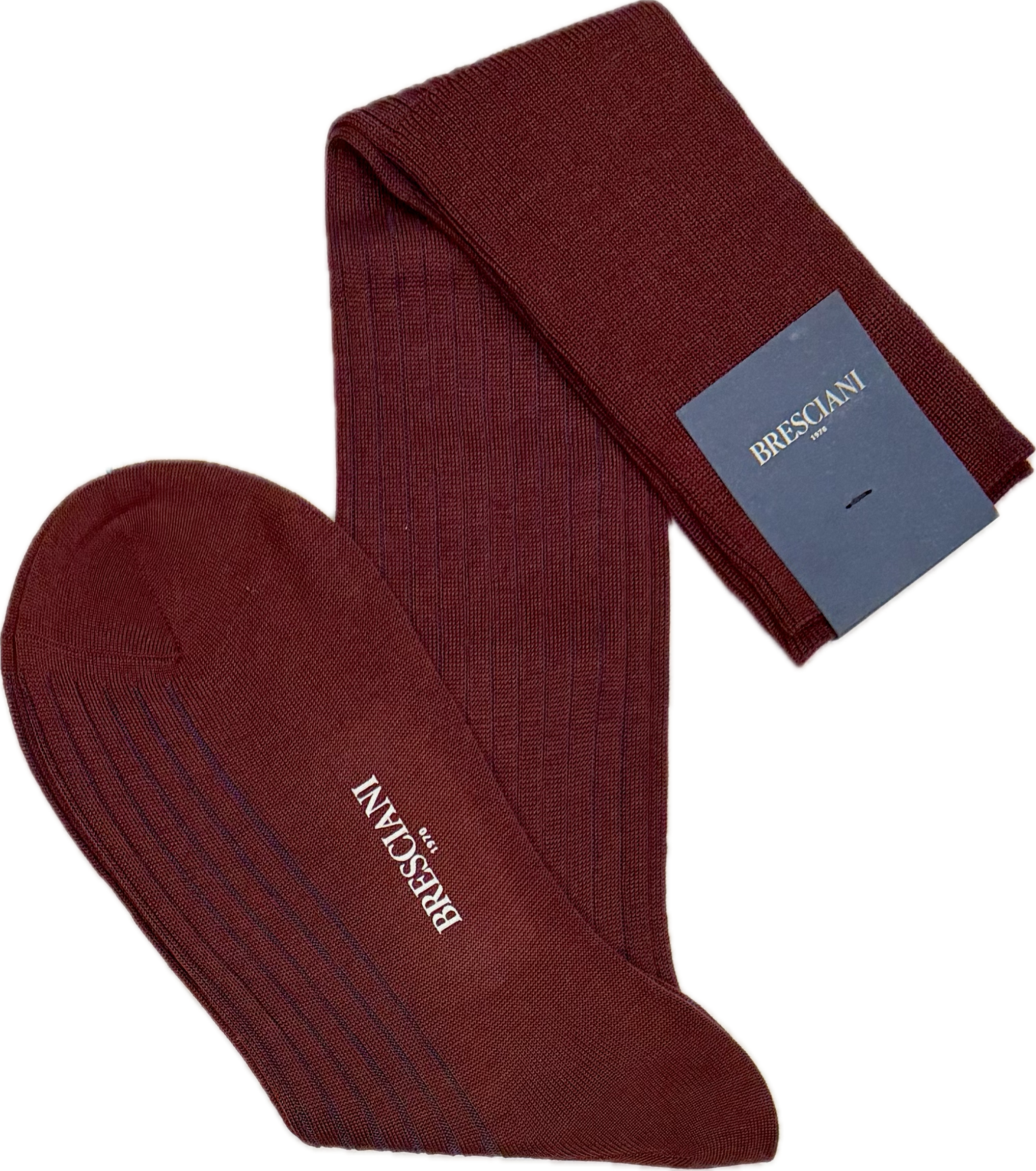 Calze lana vanisè bordeaux capri Bresciani