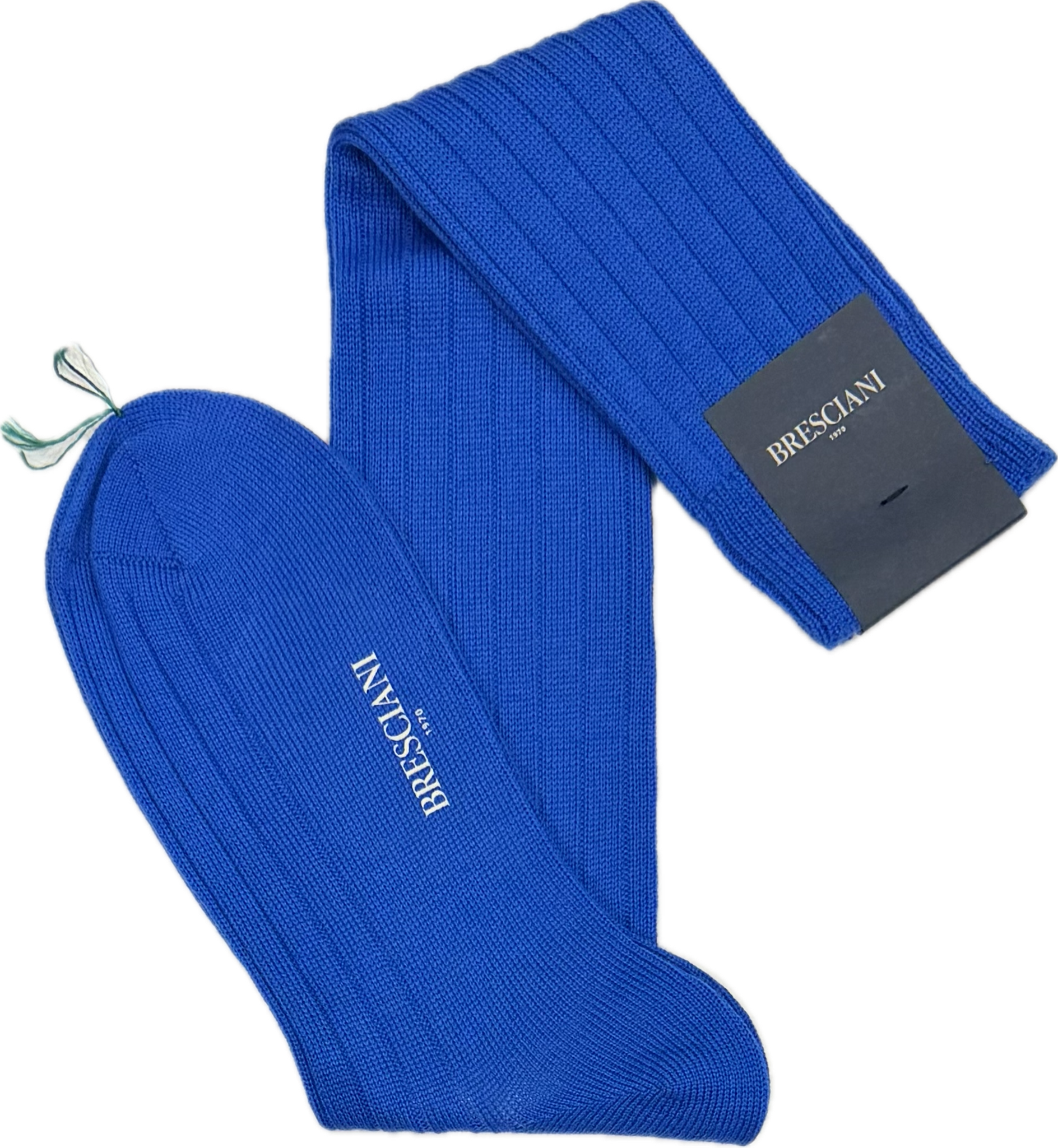 Calze lana pesante a coste elettrico Bresciani