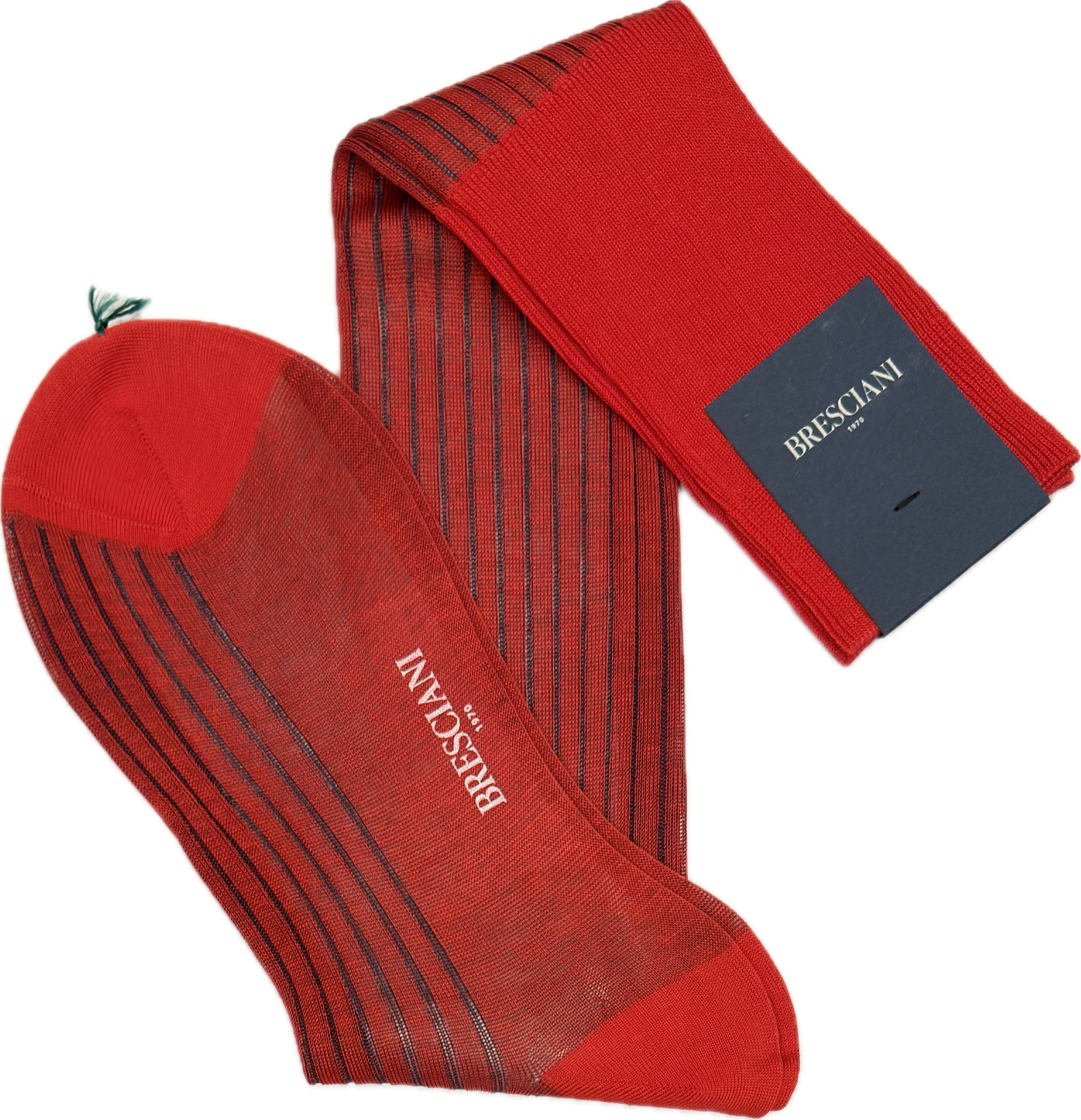 Calze vanisè rosso bluette Bresciani