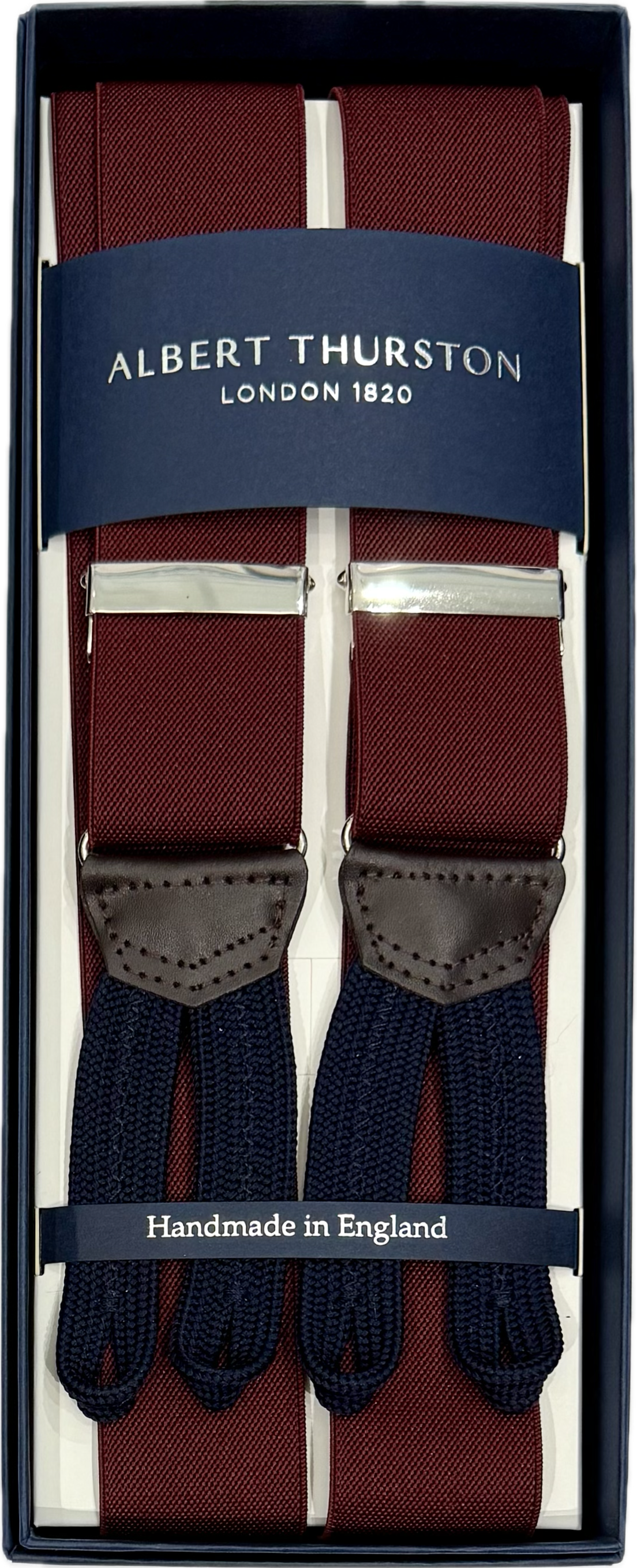 Bretelle elastico wine Albert Thurston