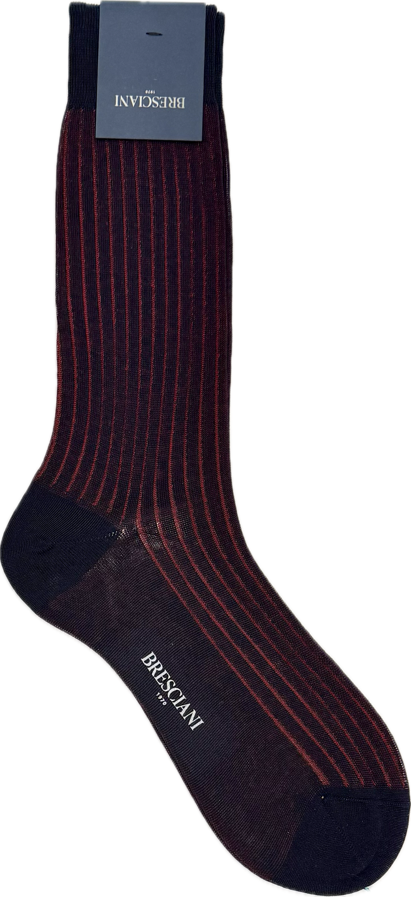 Calze vanisè corte blu granata Bresciani