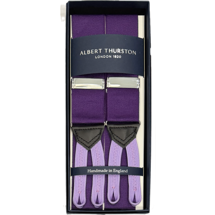 Bretelle barathea tinta unita corinth Albert Thurston