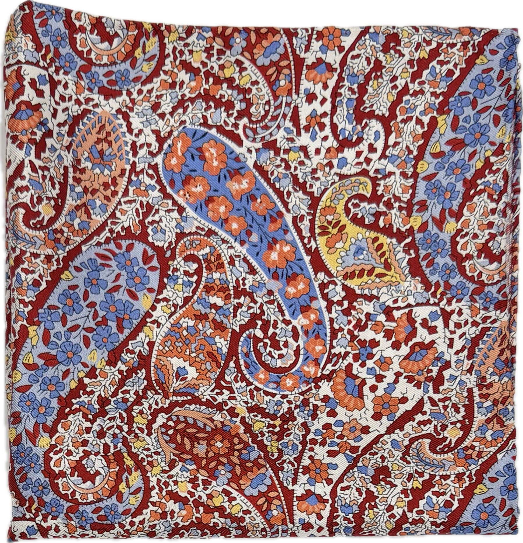 Pocket square seta fantasia liberty Monsieur