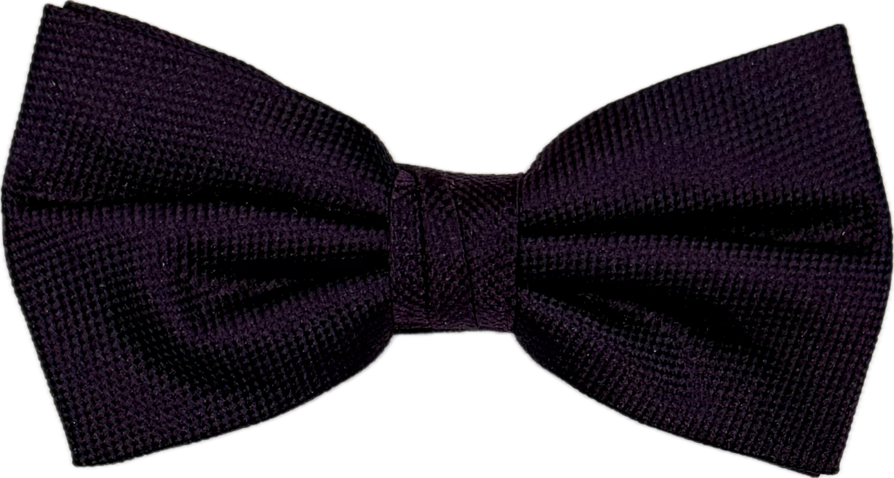 Bow tie seta tinta unita viola Monsieur