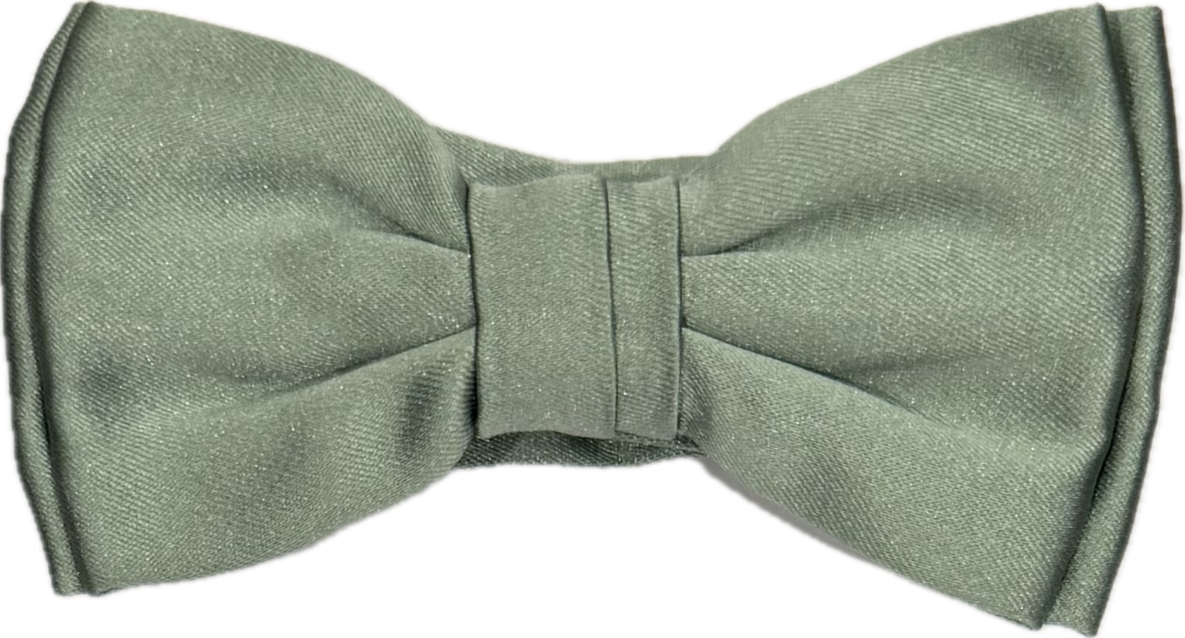 Bow tie seta tinta unita verde menta Monsieur