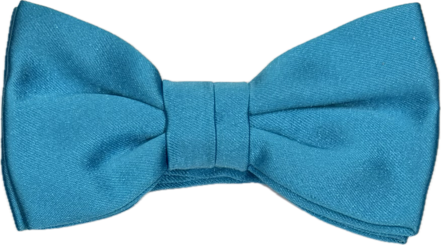 Bow tie seta tinta unita turchese Monsieur