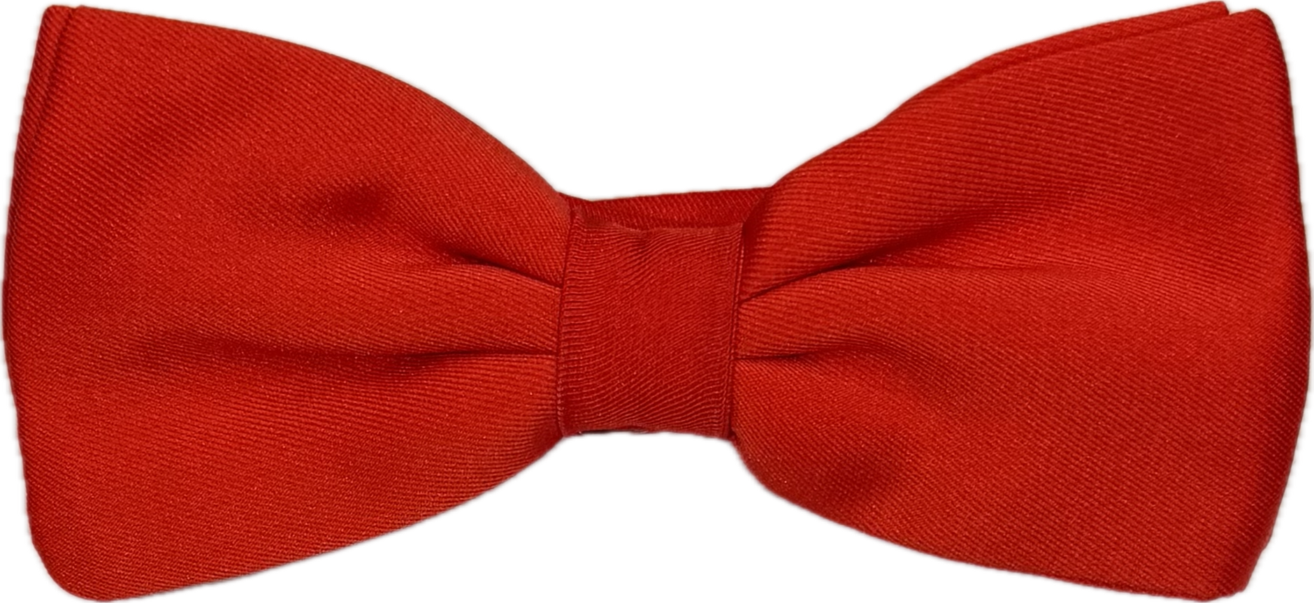Bow tie seta tinta unita rosso Monsieur