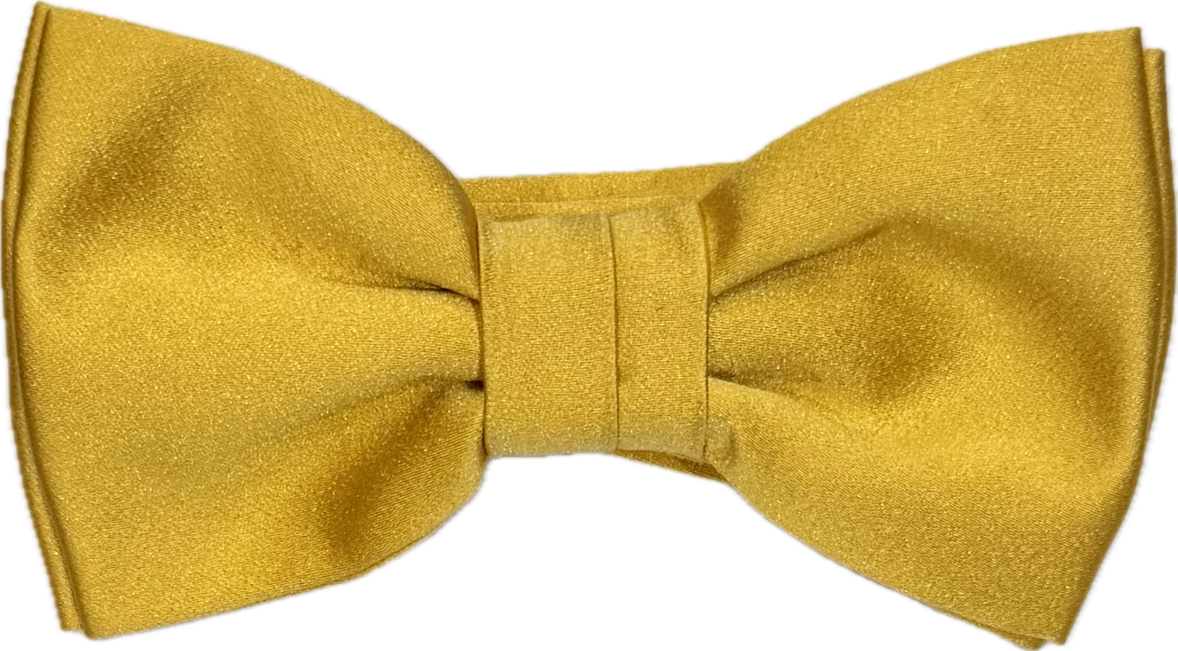 Bow tie seta tinta unita giallo Monsieur