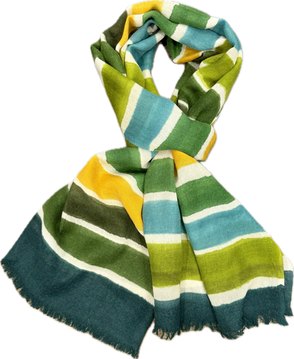 Sciarpa in lana lavorata a maglia, da uomo, da donna, colore blu marino, a righe, Verde Marrone Giallo, 185 x 26 cm (L x B Sciarpa in lana lavorata a maglia, da uomo, da donna, colore blu marino, a righe, Verde Marrone Giallo, 185 x 26 cm (L x B