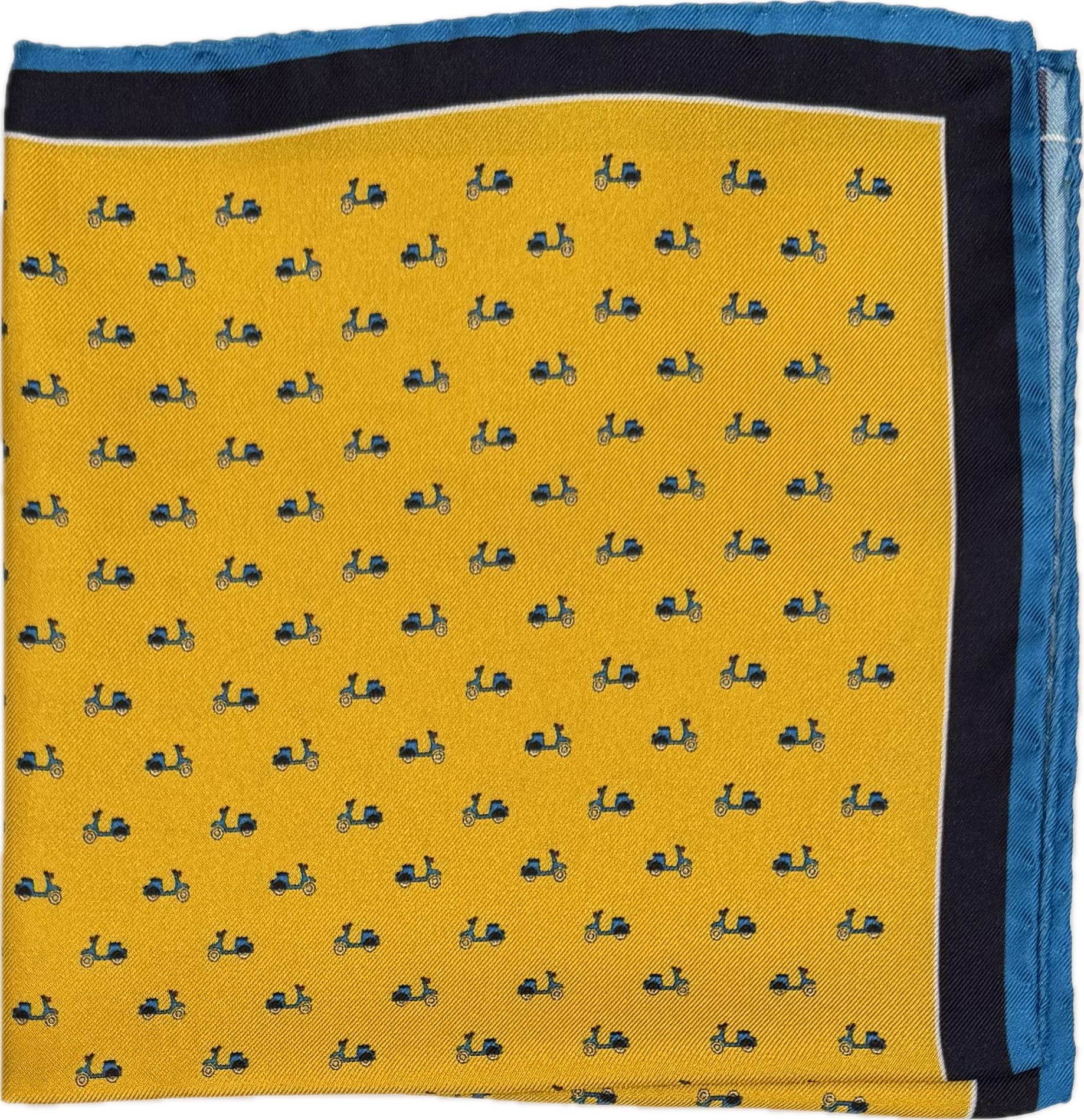 Pocket square vespa special giallo Fefè