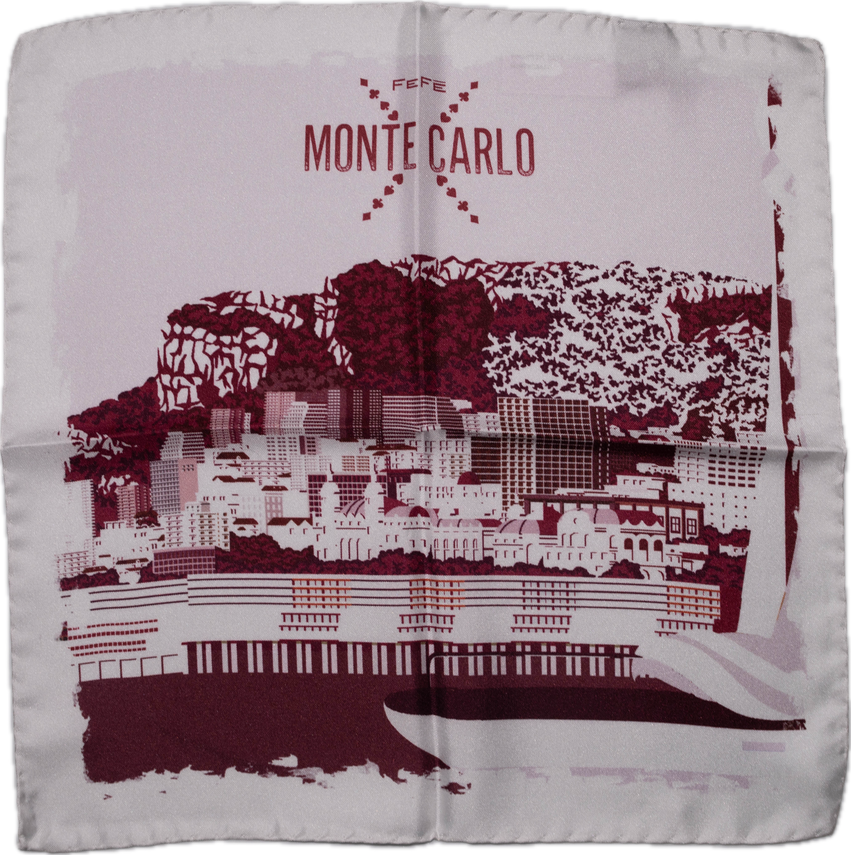 Pocket square seta Montecarlo Fefè