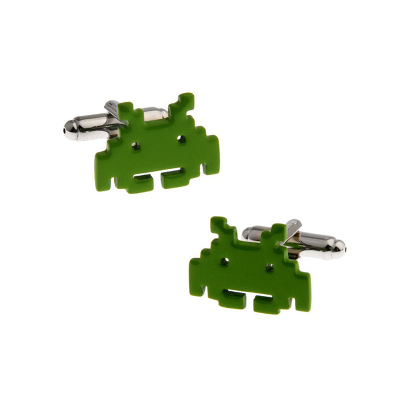 Gemelli Space Invaders verde Monsieur