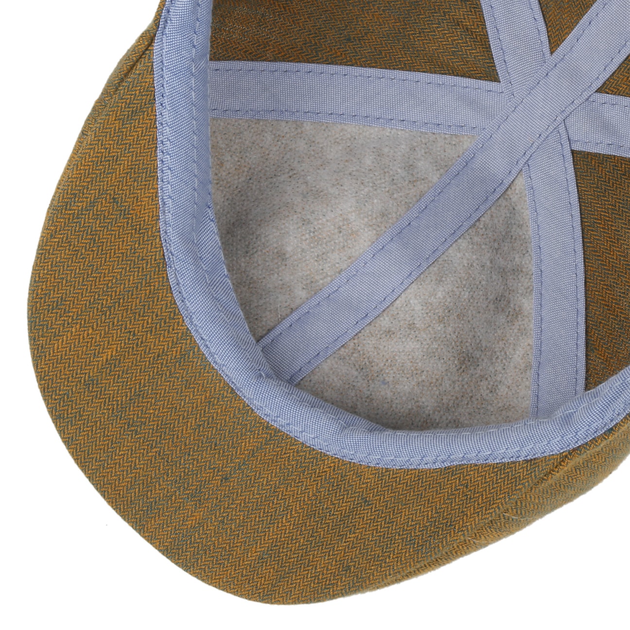Coppola Texas Descott lino herringbone ocra Stetson