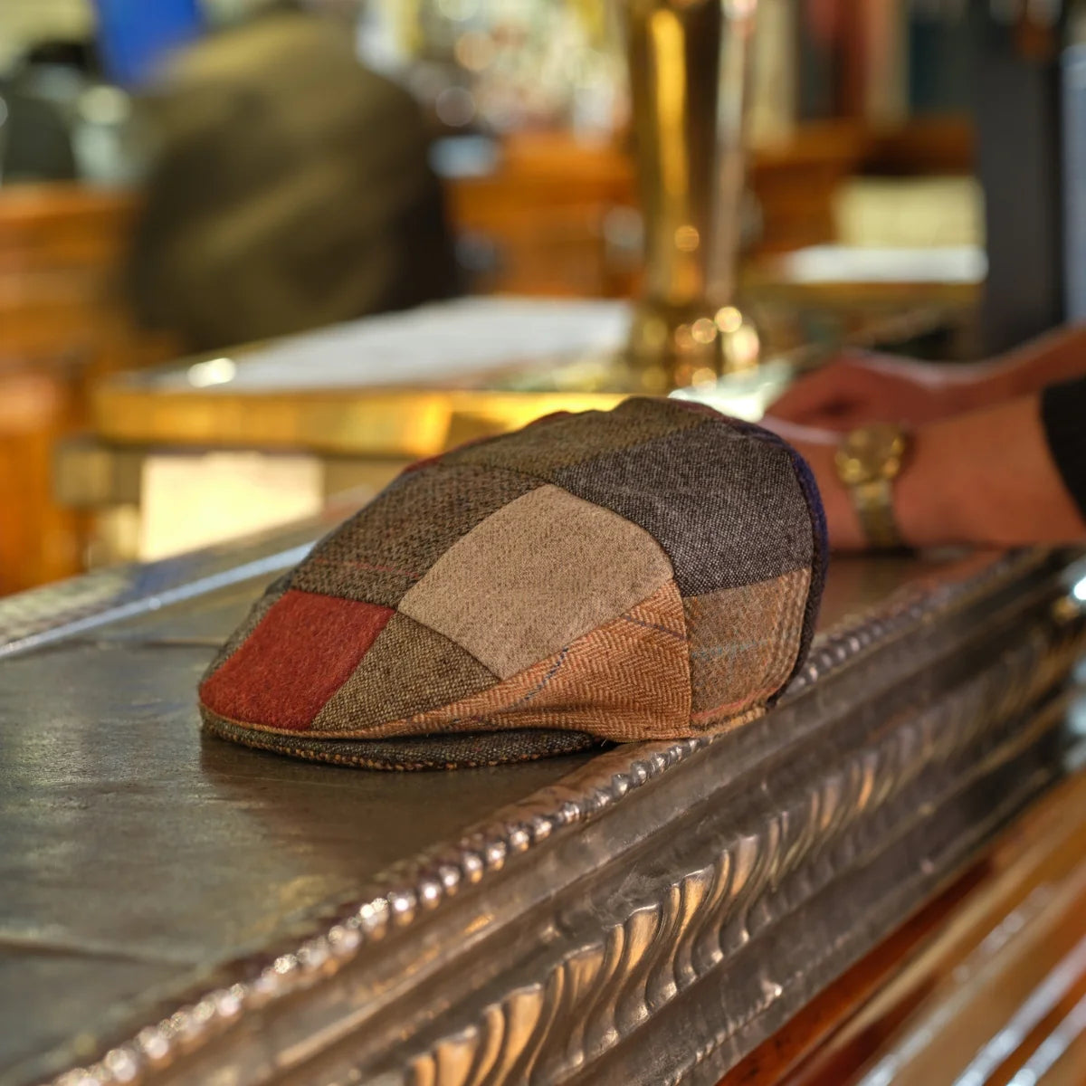 Coppola vintage patchwork tweed Hanna Hats