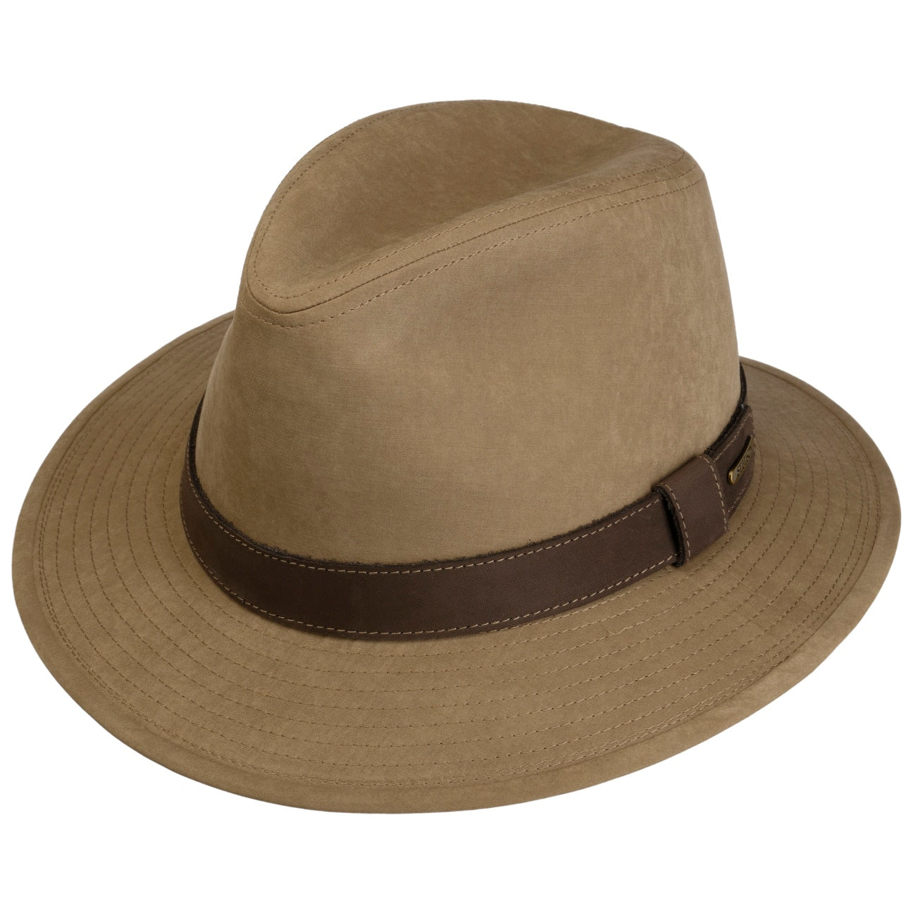 Cappello traveller waxed beige Stetson