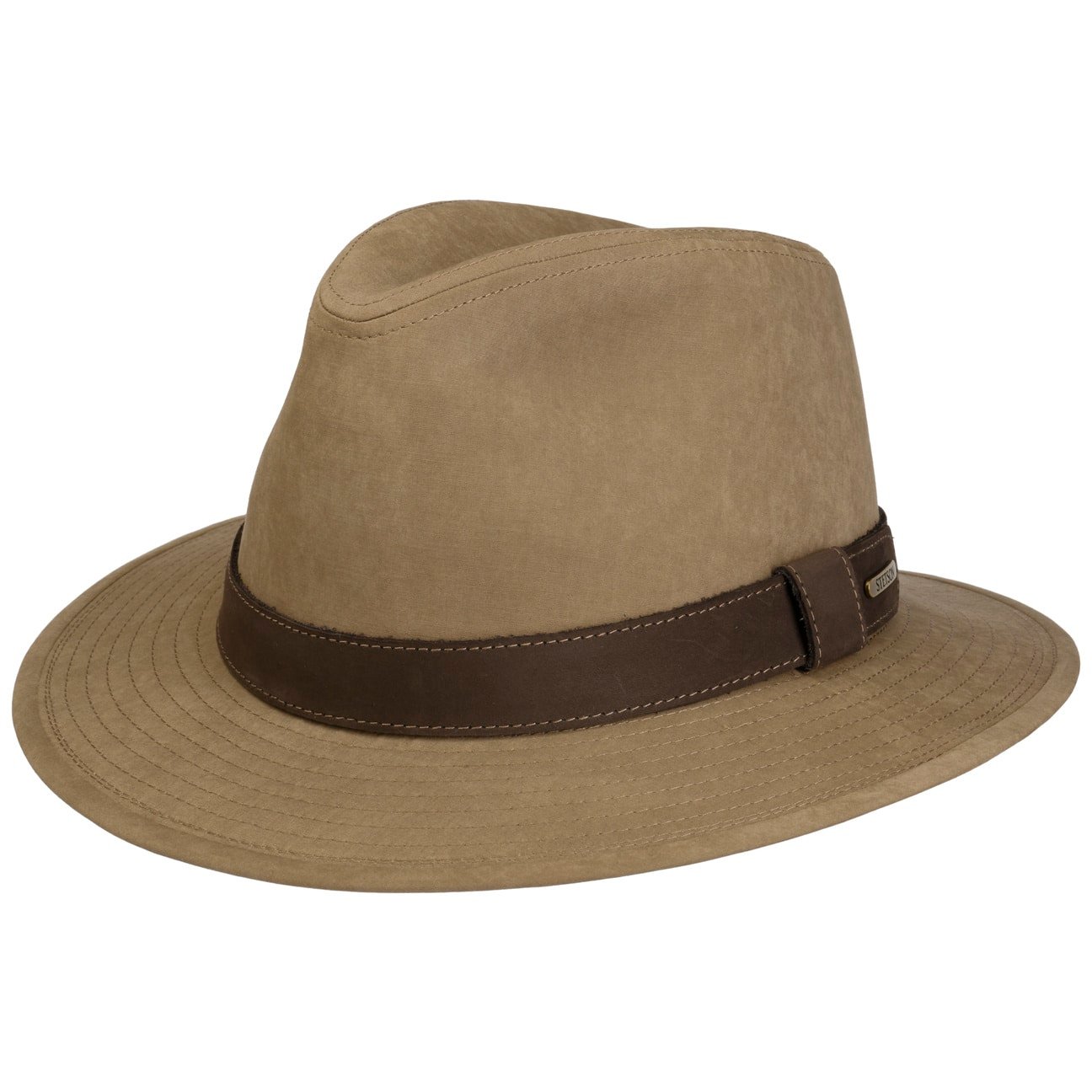 Cappello traveller waxed beige Stetson