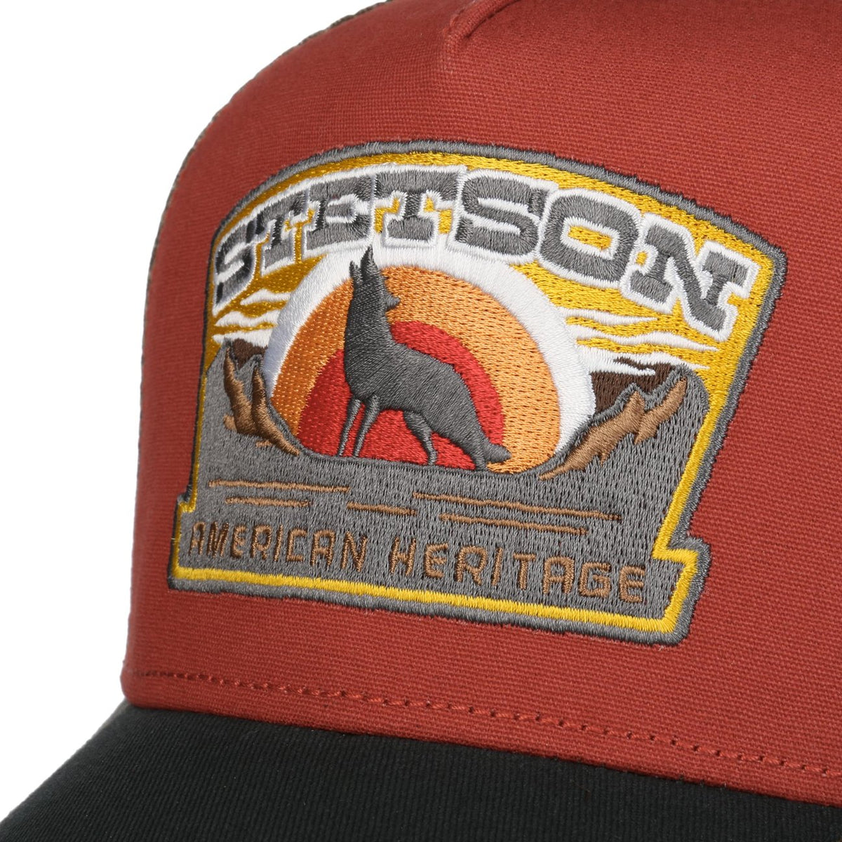 Cappellino Trucker Wolf Stetson