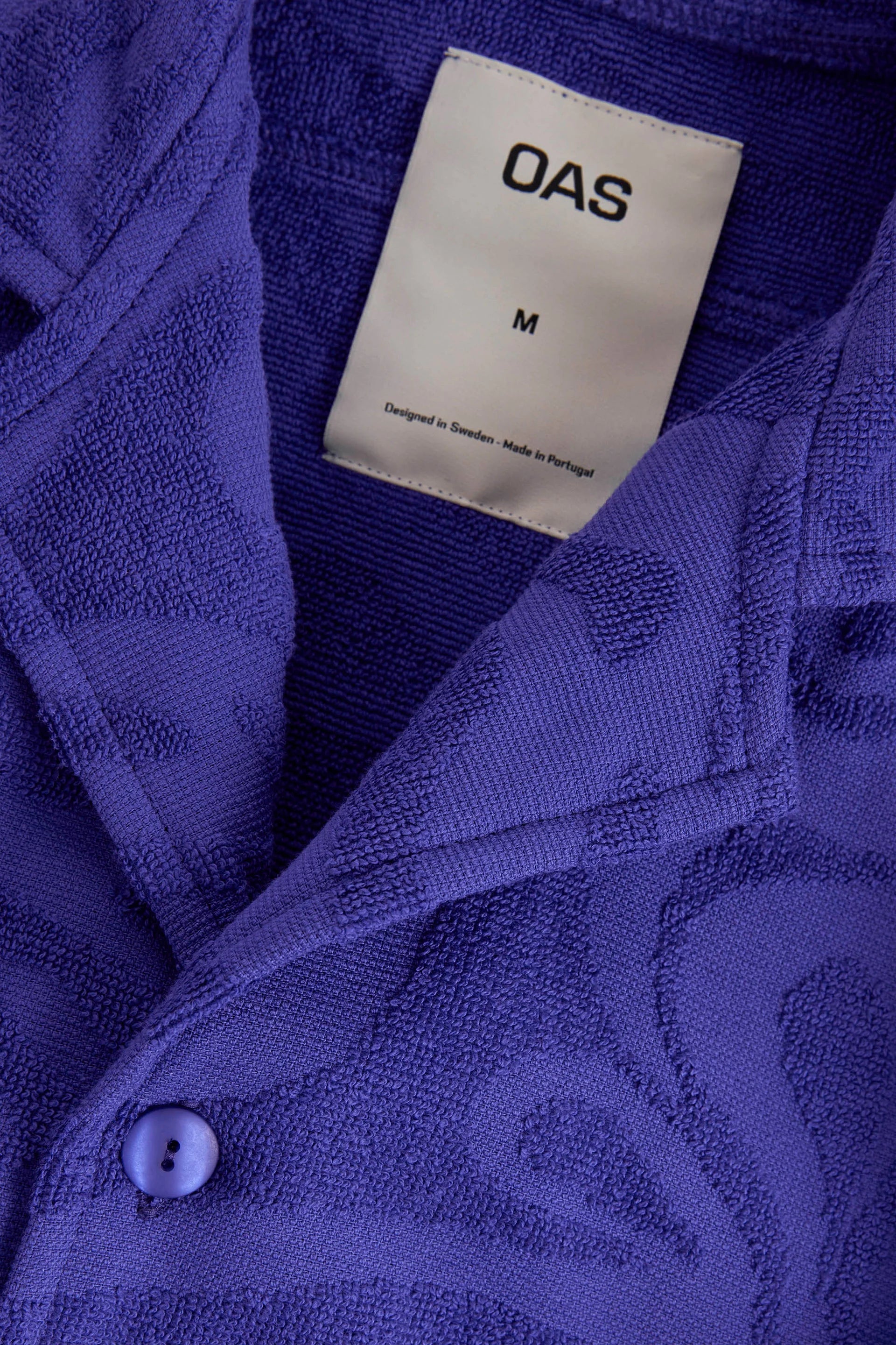 Camicia spugna jacquard rapture OAS