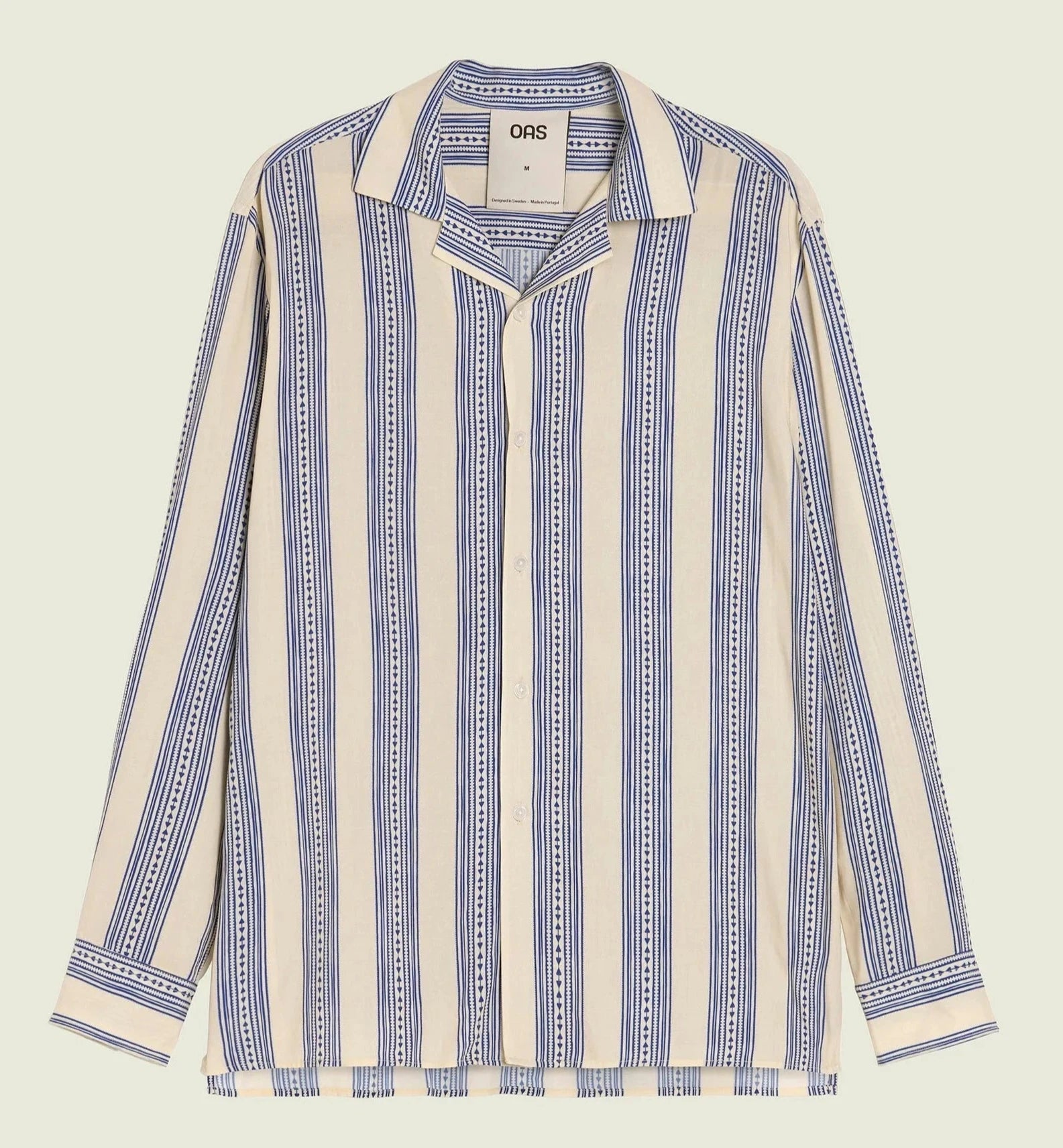 Camicia viscosa Havana manica lunga OAS
