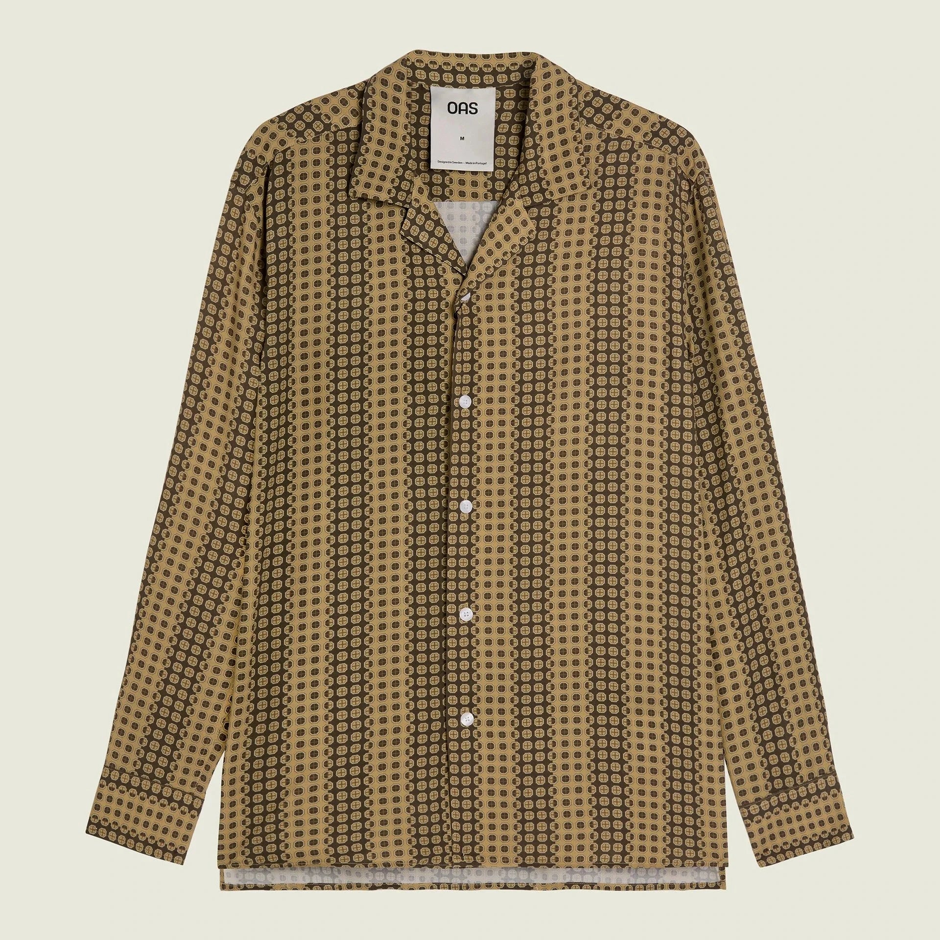 Camicia viscosa Regalia manica lunga OAS