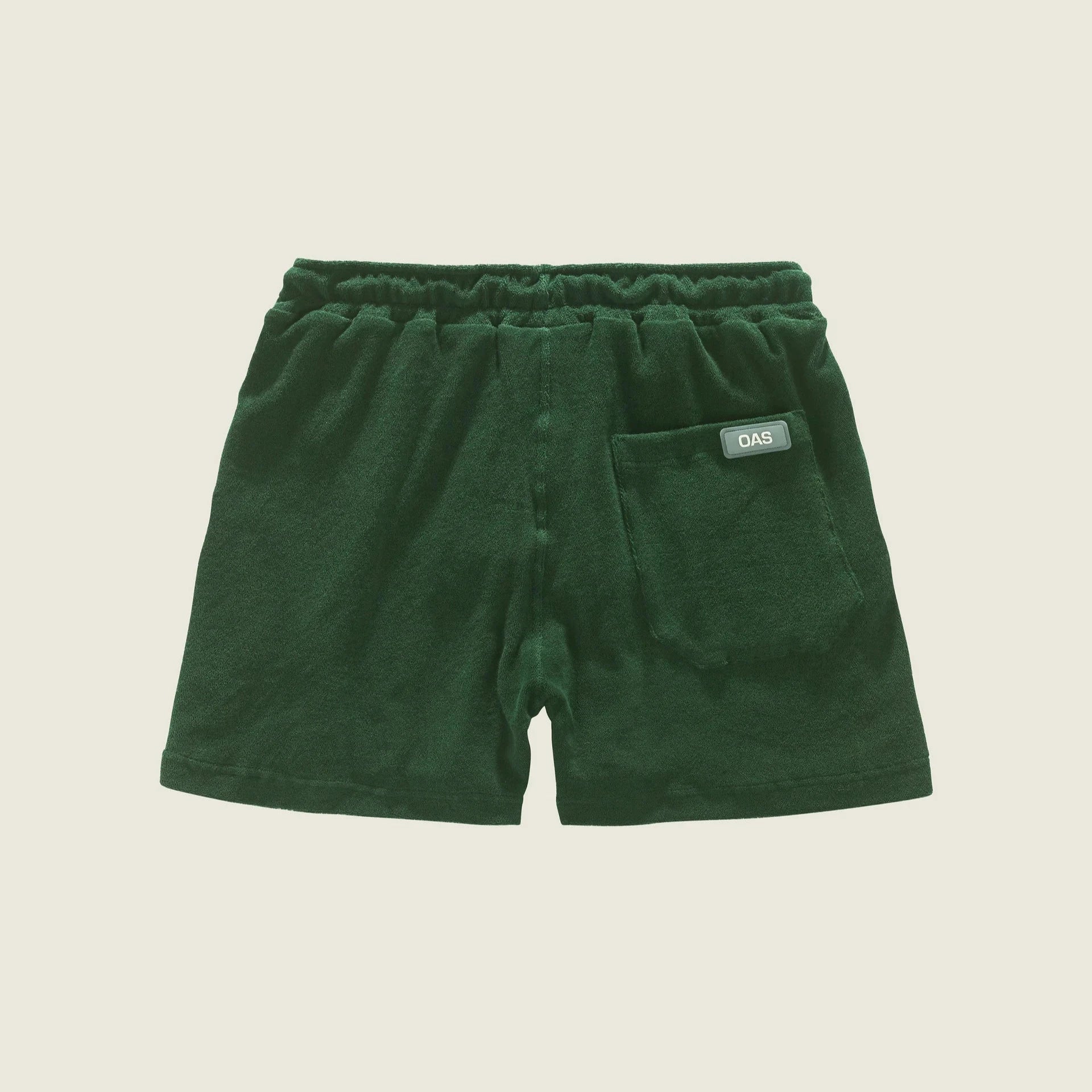 Pantaloncino spugna verde OAS